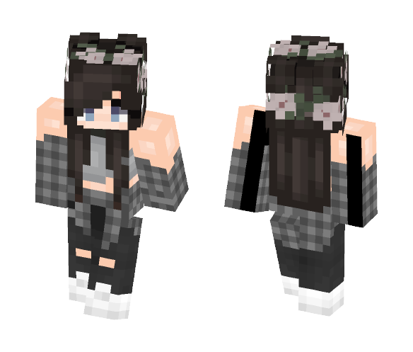 Grey Isn't That Bad... Right? - Female Minecraft Skins - image 1