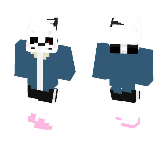 Horror Sans - Male Minecraft Skins - image 1