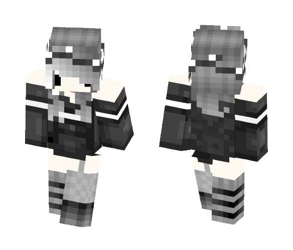 Kawaii Ghost Depressed Girl - Girl Minecraft Skins - image 1