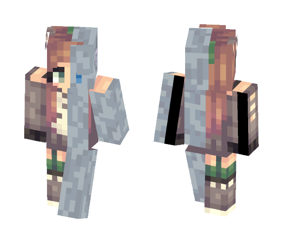 cat x girl - Cat Minecraft Skins - image 1