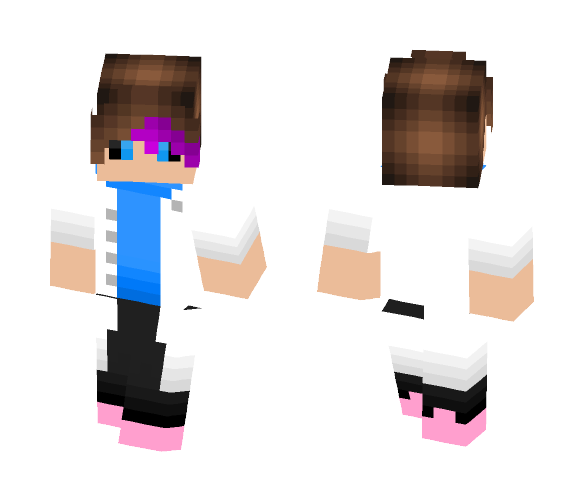 Phantom Dr. Sans - Male Minecraft Skins - image 1