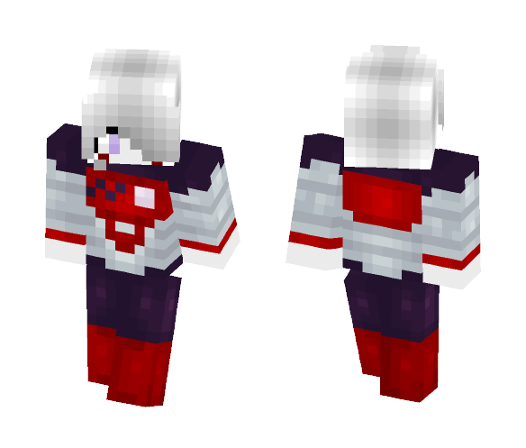 Winter Horrortale Mettaton - Female Minecraft Skins - image 1