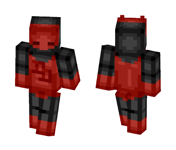 Daredevil Noir - Male Minecraft Skins - image 1