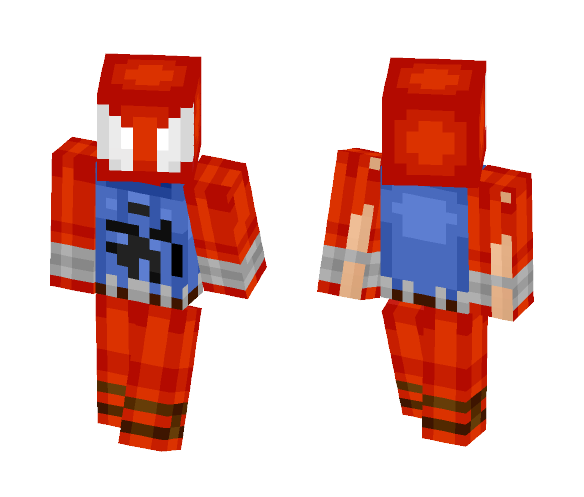 Scarlet Spider - Male Minecraft Skins - image 1