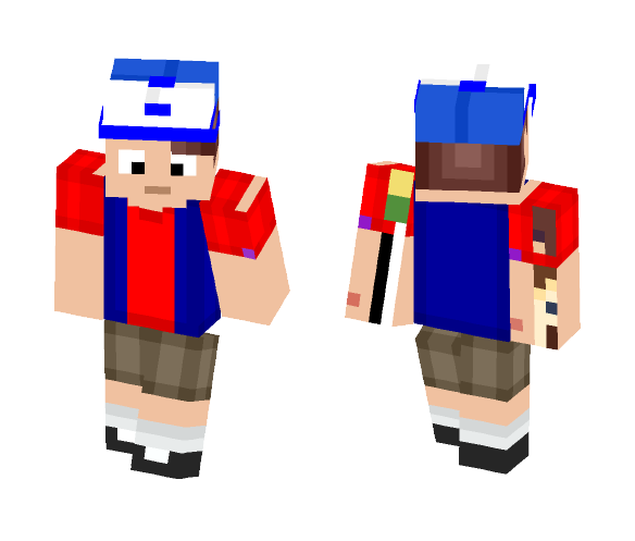 Dipper Pines - Male Minecraft Skins - image 1