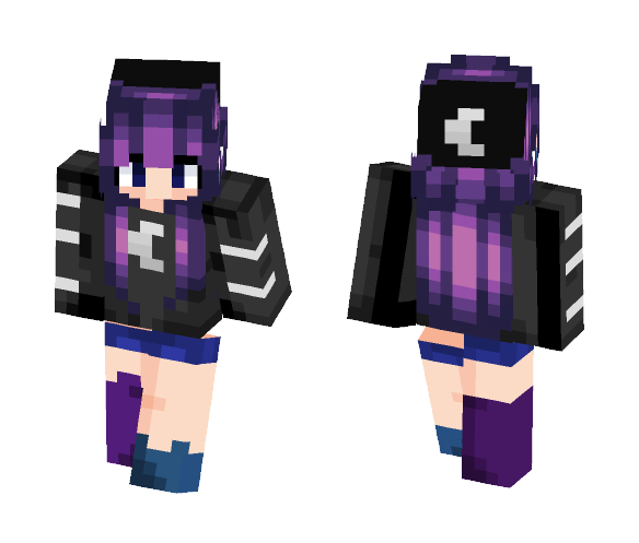 Goodnight Midnight - Female Minecraft Skins - image 1