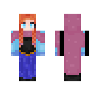 Anna from frozen - Male Minecraft Skins - image 2
