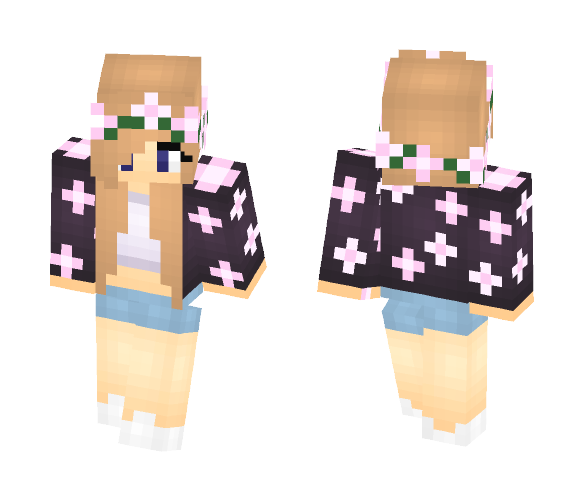 Download Free Zantee Skin for Minecraft image 1 Zantee - Female Minecraft Skins - image 1