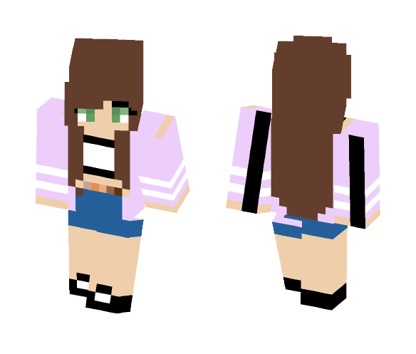 Download Free ages ago ;-; - TropicalParadise Skin for Minecraft image 1 ages ago ;-; - TropicalParadise - Female Minecraft Skins - image 1