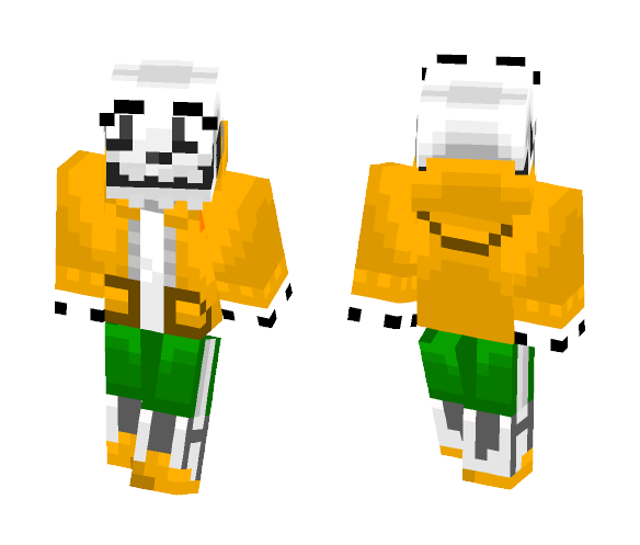 Underswap Papyrus - Male Minecraft Skins - image 1