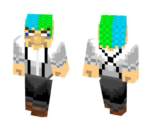 Grandpa Hipster - Male Minecraft Skins - image 1