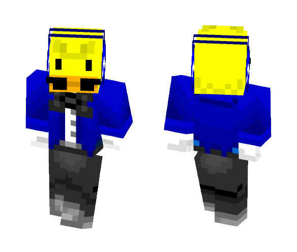 FancyDuckStache - Male Minecraft Skins - image 1