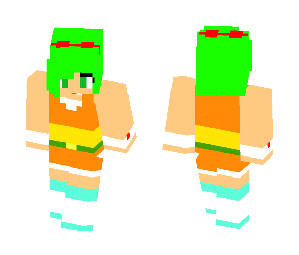 GUMI MegPoid {lola} - Female Minecraft Skins - image 1
