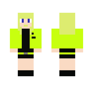 Cyber Diva Without her sunglasses - Female Minecraft Skins - image 2