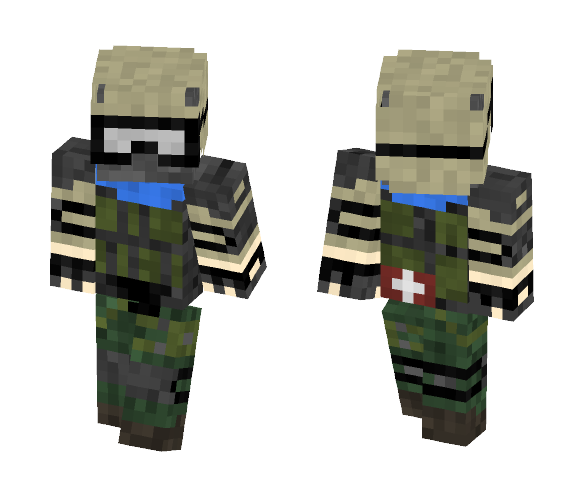 Soldier - Male Minecraft Skins - image 1