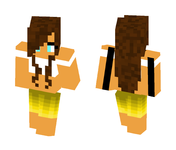 Hawaii Dream - Female Minecraft Skins - image 1