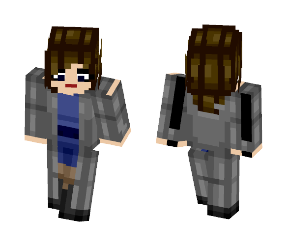 Download Free Hayley Atwell as the Doctor Skin for Minecraft image 1 Hayley Atwell as the Doctor - Female Minecraft Skins - image 1
