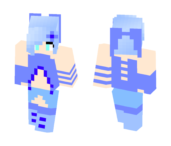 Download Free Katherine the Frost girl {Lola} Skin for Minecraft image 1 Katherine the Frost girl {Lola} - Girl Minecraft Skins - image 1