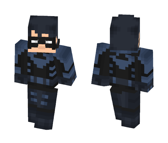 Nightwing - Male Minecraft Skins - image 1