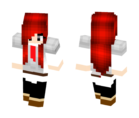 [Kid] Erza Scarlet - Female Minecraft Skins - image 1
