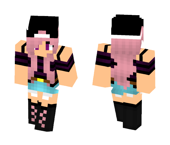 cute teen girl - Cute Girls Minecraft Skins - image 1