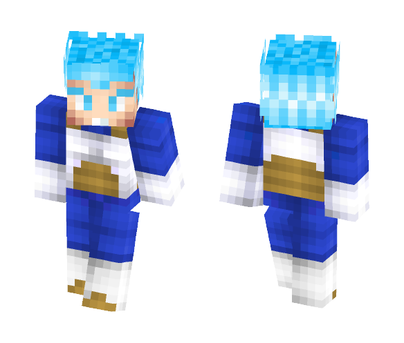 Vegeta Ssjgssj|Dragonball Super - Male Minecraft Skins - image 1