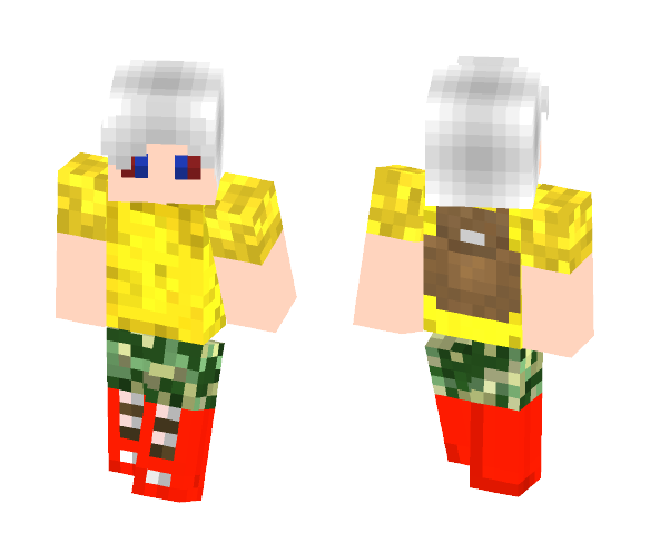 Spring Traveltale Papyrus - Male Minecraft Skins - image 1