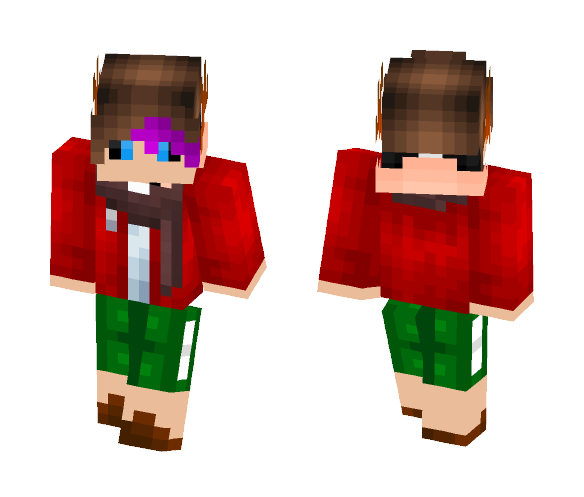 Phantom Christmas Sans - Christmas Minecraft Skins - image 1