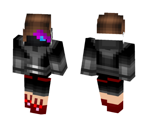 Phantom Darthfell Sans - Male Minecraft Skins - image 1