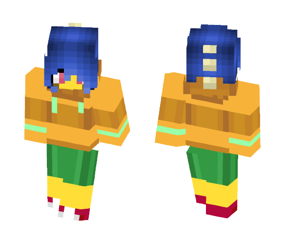 Sky Oldertale Monster Kid - Female Minecraft Skins - image 1