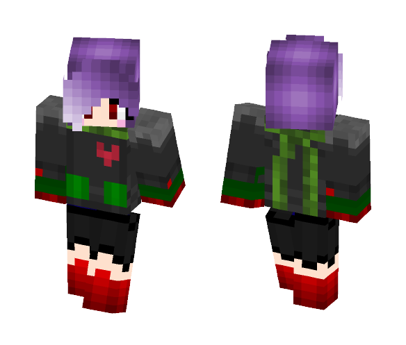 Casket StorySwapFell Chara - Female Minecraft Skins - image 1