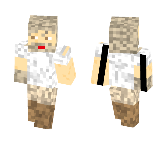 Download Free An Old Man With Nothing To Lose Skin for Minecraft image 1 An Old Man With Nothing To Lose - Male Minecraft Skins - image 1