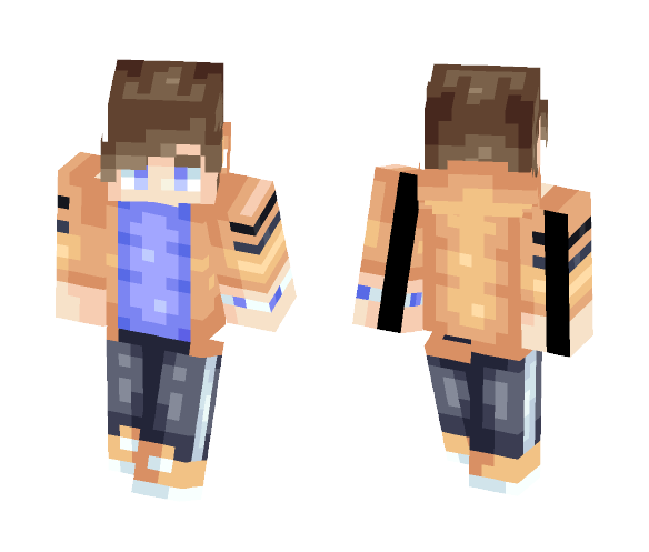 undertones of the broncos - Male Minecraft Skins - image 1