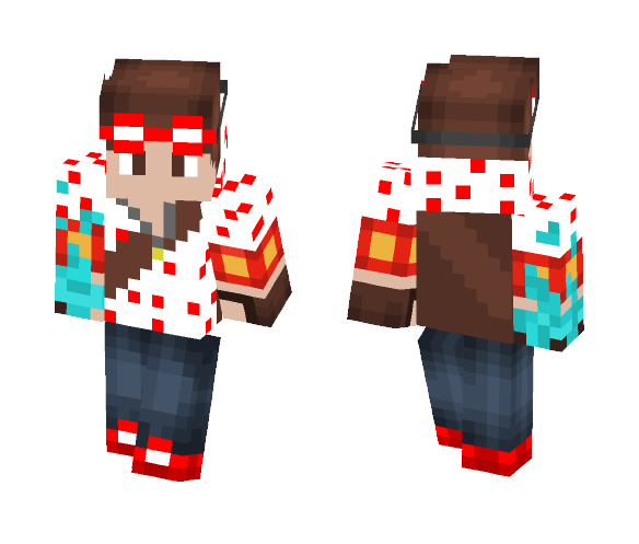 Steampunk Cake Teen - Male Minecraft Skins - image 1