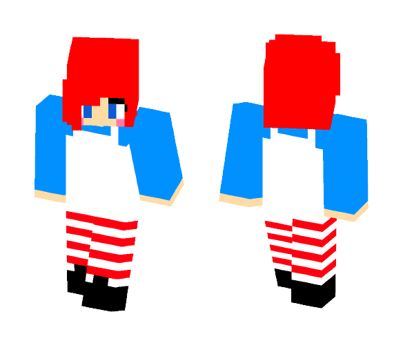 AnnaBelle Creepy doll {Lola} - Female Minecraft Skins - image 1