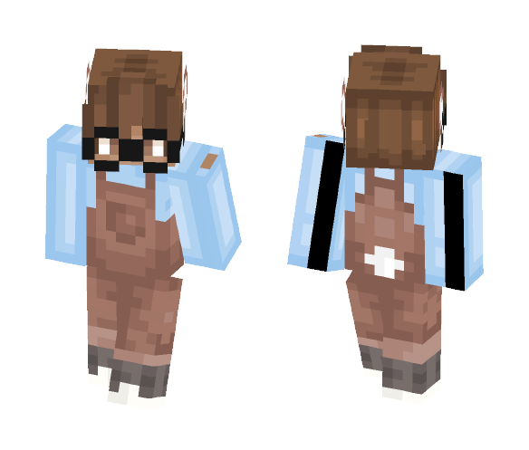 ????-Cutie Brown Cub boy-???? - Male Minecraft Skins - image 1