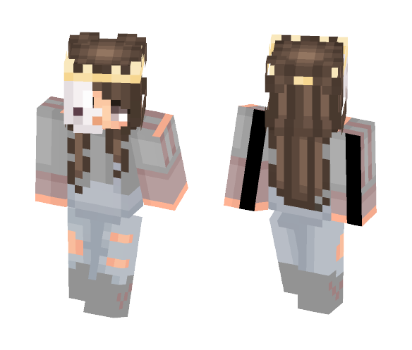 Download Free Queen of Spleef Skin for Minecraft image 1 Queen of Spleef - Female Minecraft Skins - image 1