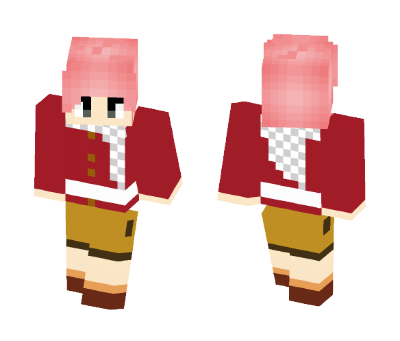 [Kid] Natsu Dragneel - Male Minecraft Skins - image 1