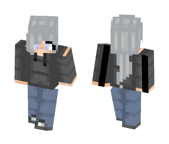 Grey ~ RainbowSky - Female Minecraft Skins - image 1