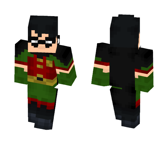 Robin (Teen Titans) - Male Minecraft Skins - image 1
