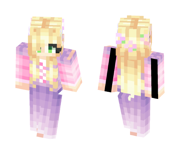 Download Free Disney Rapunzel Skin for Minecraft image 1 Disney Rapunzel - Female Minecraft Skins - image 1
