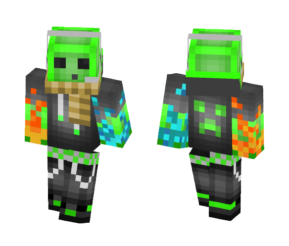 Paluten Fan Slime - Male Minecraft Skins - image 1
