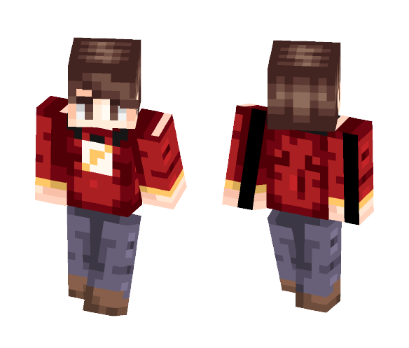 Flash Fan - Male Minecraft Skins - image 1