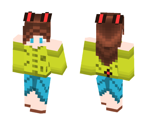 Download Free Bunny Girl Skin for Minecraft image 1 Bunny Girl - Girl Minecraft Skins - image 1
