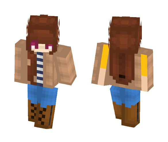 Adventure awaits - Female Minecraft Skins - image 1