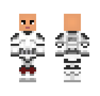 CloneTrooper Jek without helmet - Male Minecraft Skins - image 2