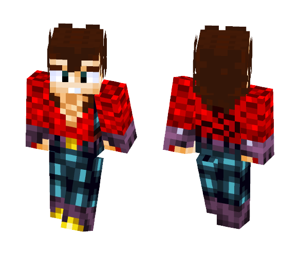 Vegeta SSJ4 - Male Minecraft Skins - image 1