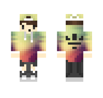 Cool Dude With Sunset Hoodie