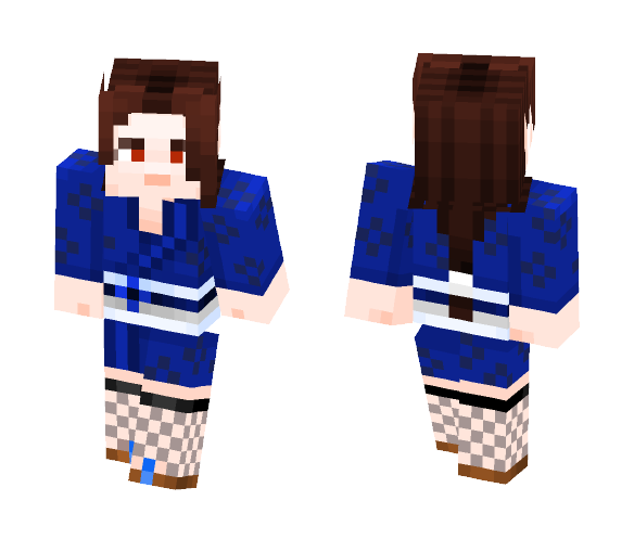 Download Free Azazel Skin for Minecraft image 1 Azazel - Female Minecraft Skins - image 1
