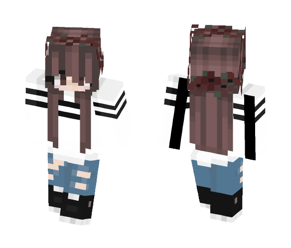 » Flower Crown « - Flower Crown Minecraft Skins - image 1